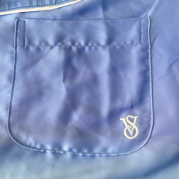 New! Victoria's Secret Satin Blue Ombre Pajama Set Size XXL nwot 47505 - Picture 6 of 16